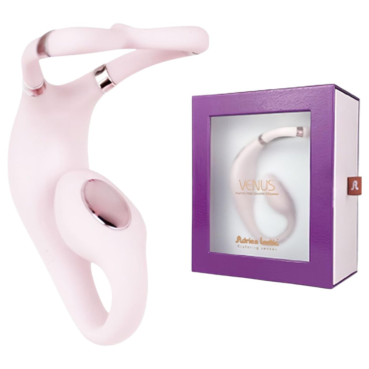 / Adrien Lastic Venus - G-pont- és csikló vibrátor (pink)