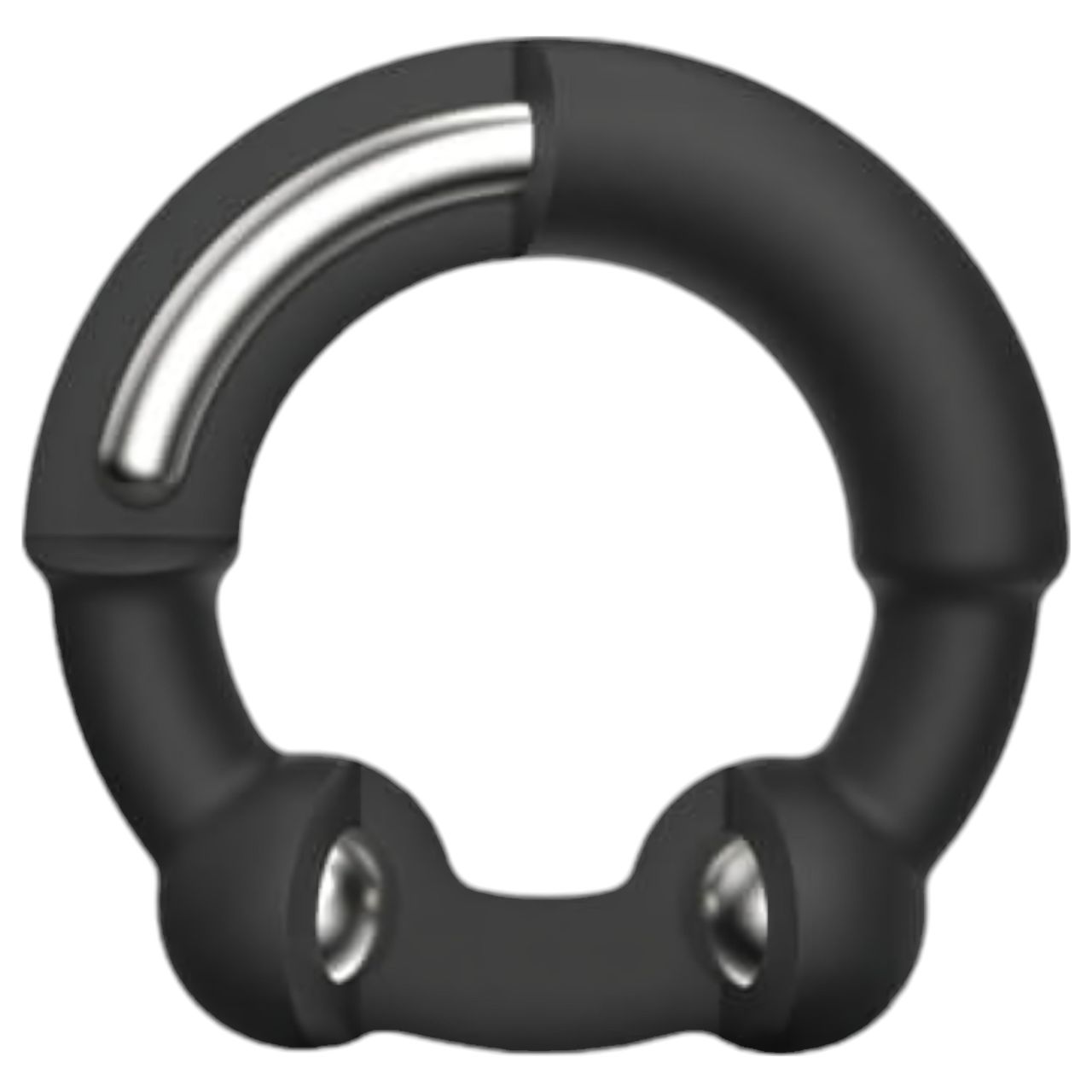 Dorcel Stronger Ring - fém betétes péniszgyűrű (fekete) Dorcel Stronger Ring - fém betétes péniszgyűrű (fekete)