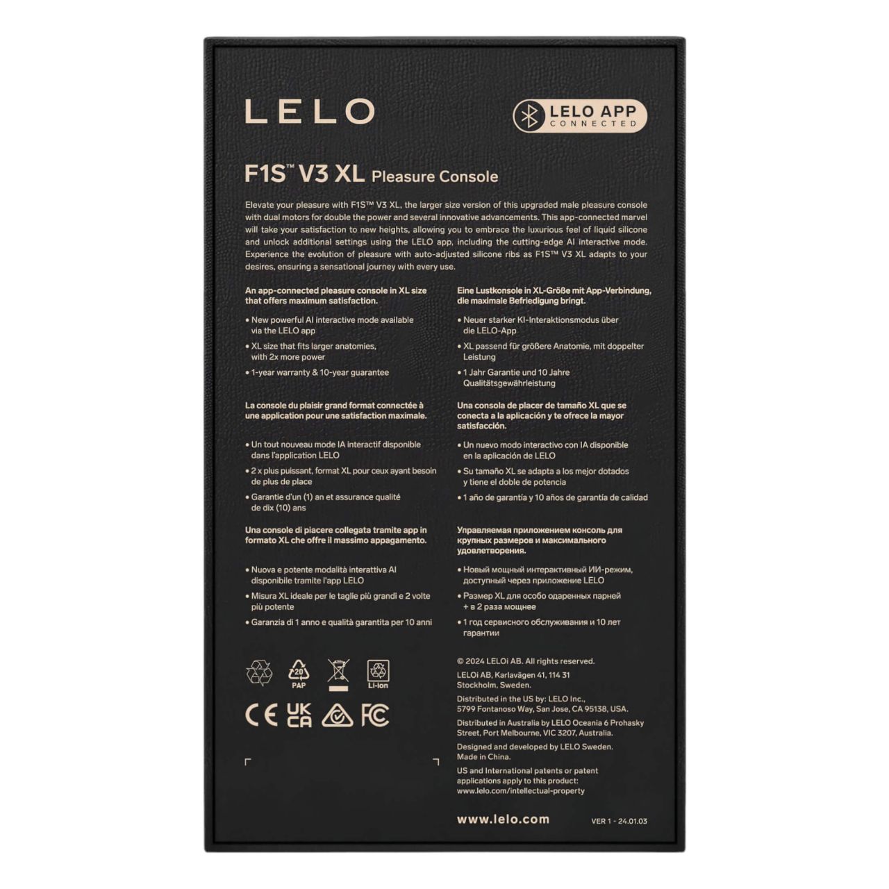LELO Siri 3 - hanggal aktiválható csiklóizgató vibrátor (lila)