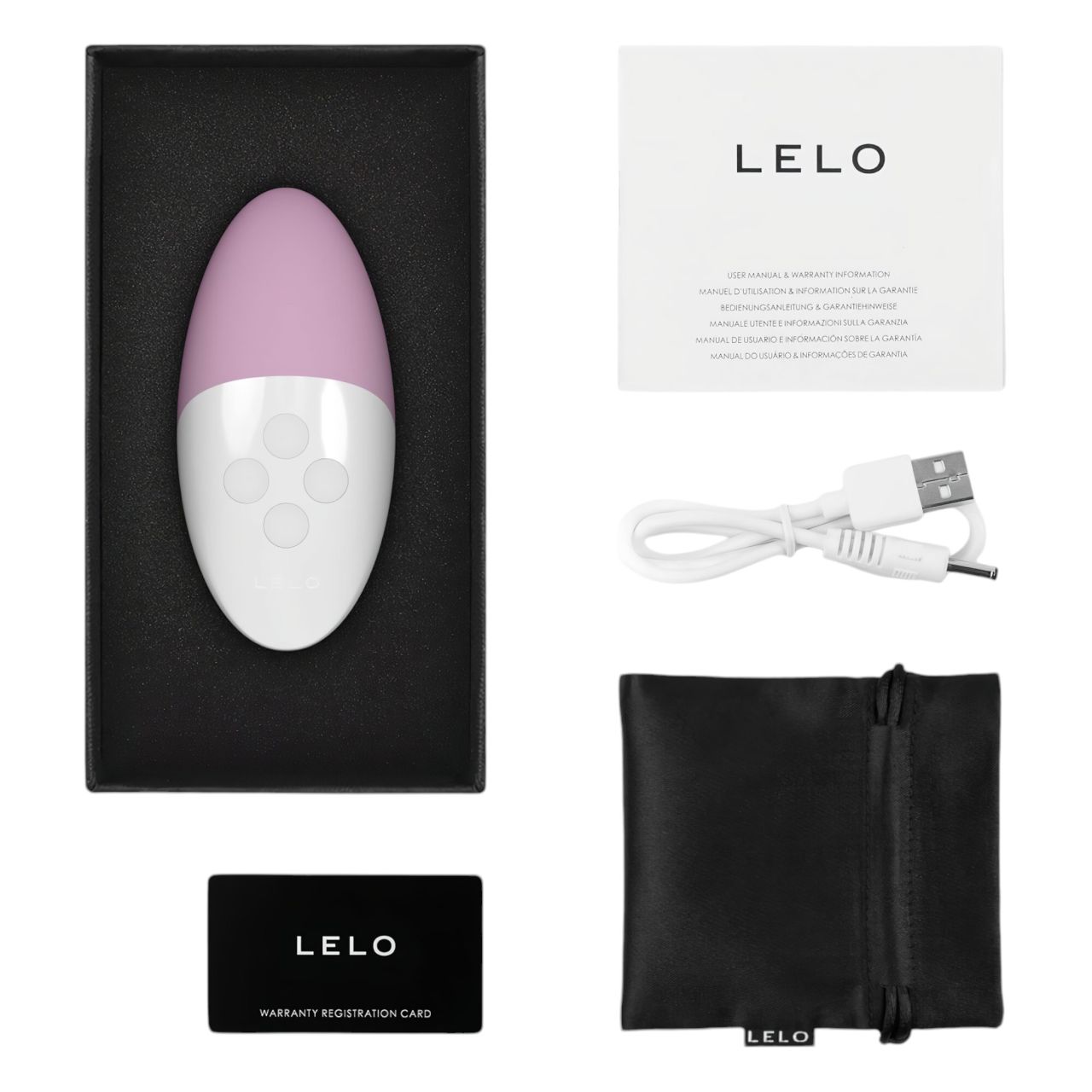 LELO Siri 3 - hanggal aktiválható csiklóizgató vibrátor (pink)