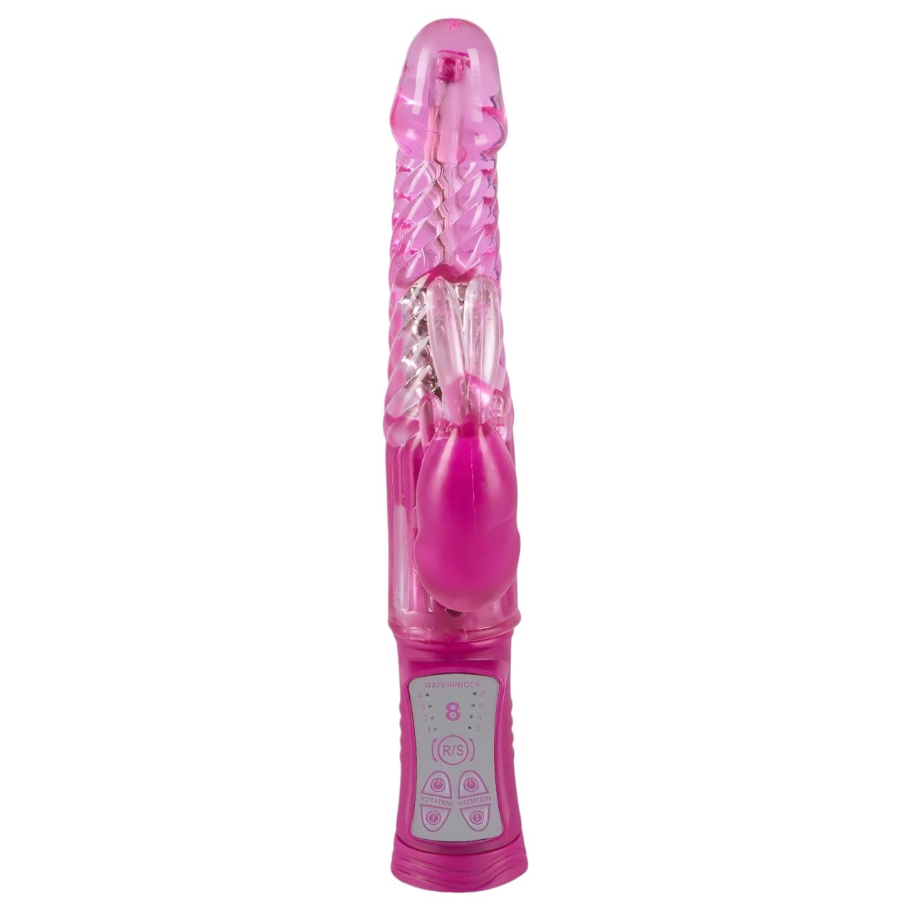 You2Toys - Sugar Babe - gyöngyös, nyuszis csiklókaros vibrátor (szeder)