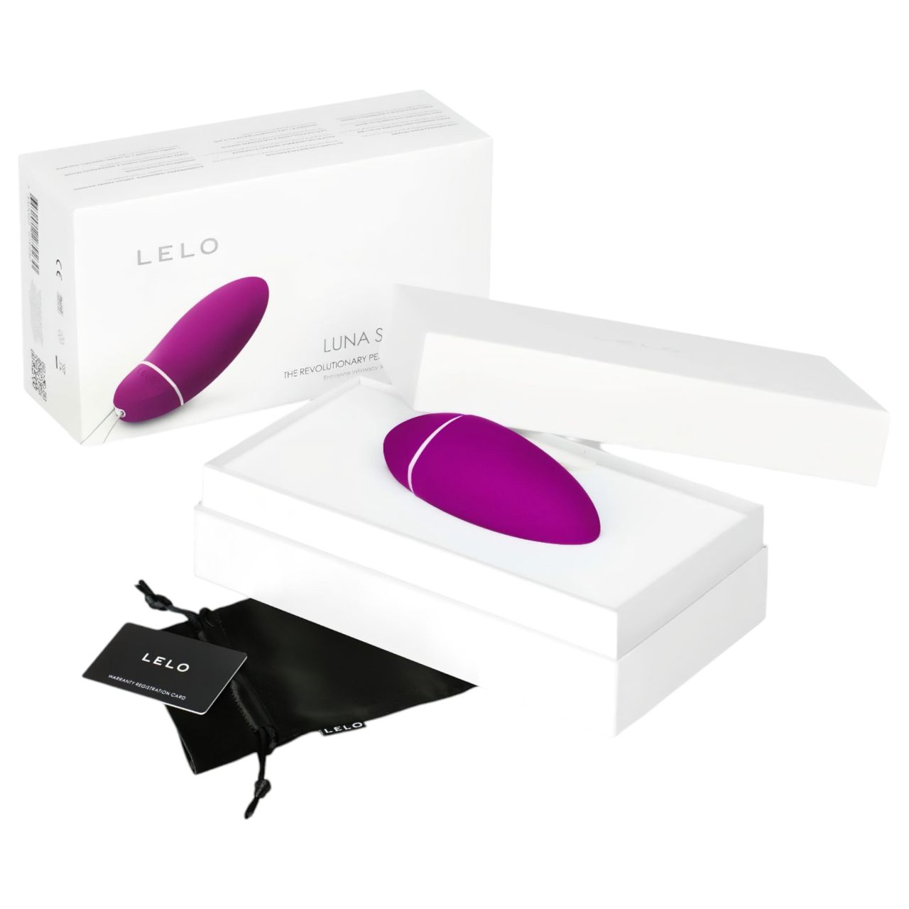 LELO Luna - intelligens vibrációs tojás (lila) LELO Luna - intelligens vibrációs tojás (lila)