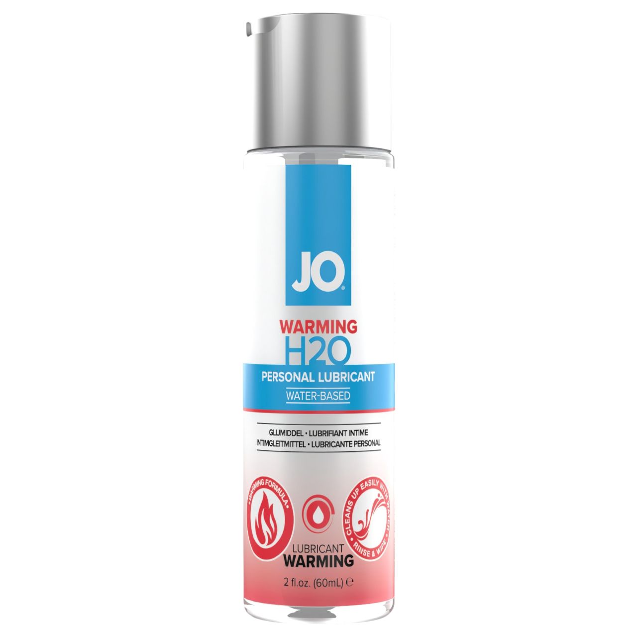 System JO - H2O vízbázisú melegítő síkosító (60 ml) System JO - H2O vízbázisú melegítő síkosító (60 ml)