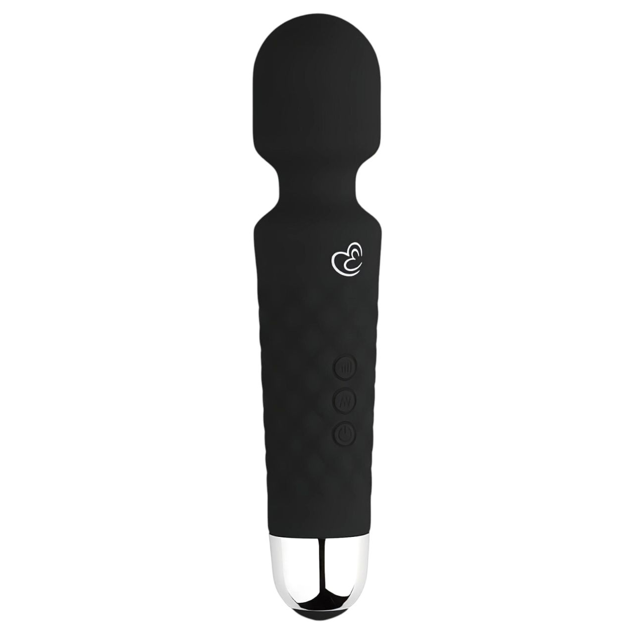 EasyToys Mini Wand - akkus masszírozó vibrátor (fekete)