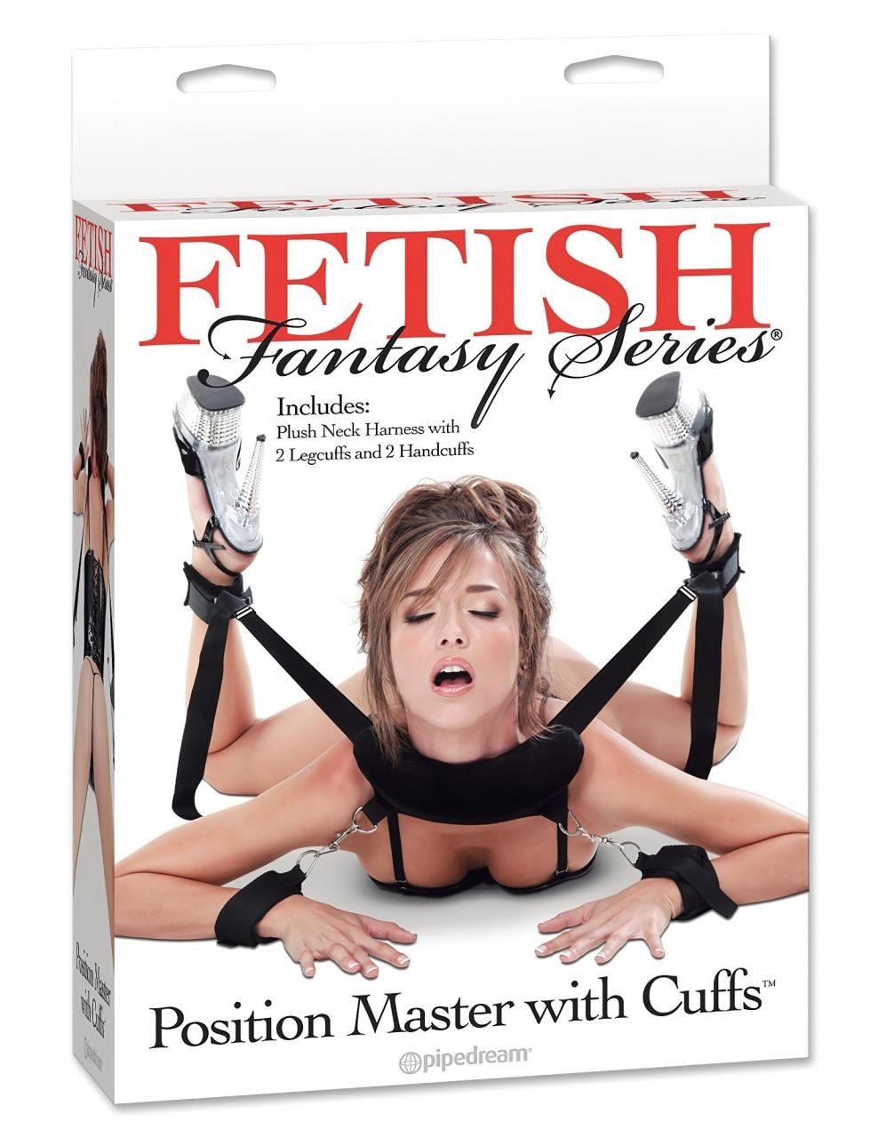 Pipedream - Fetish Position Master - BDSM kötözőszett (fekete)