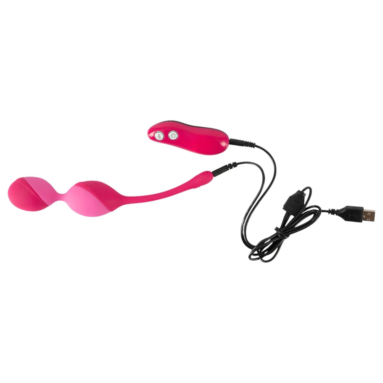 SMILE Love Balls - rádiós vibrációs tojás -82 g (pink)