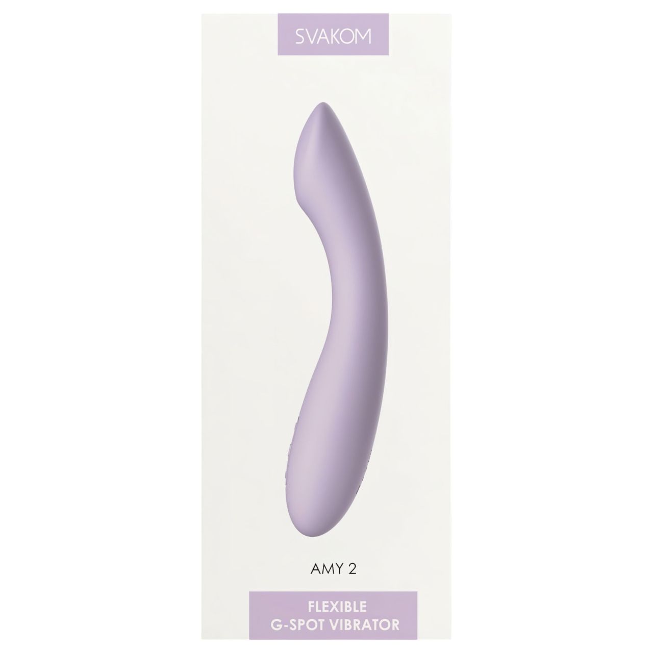Svakom Amy 2 - akkus, vízálló G-pont vibrátor (lila) Svakom Amy 2 - akkus, vízálló G-pont vibrátor (lila)