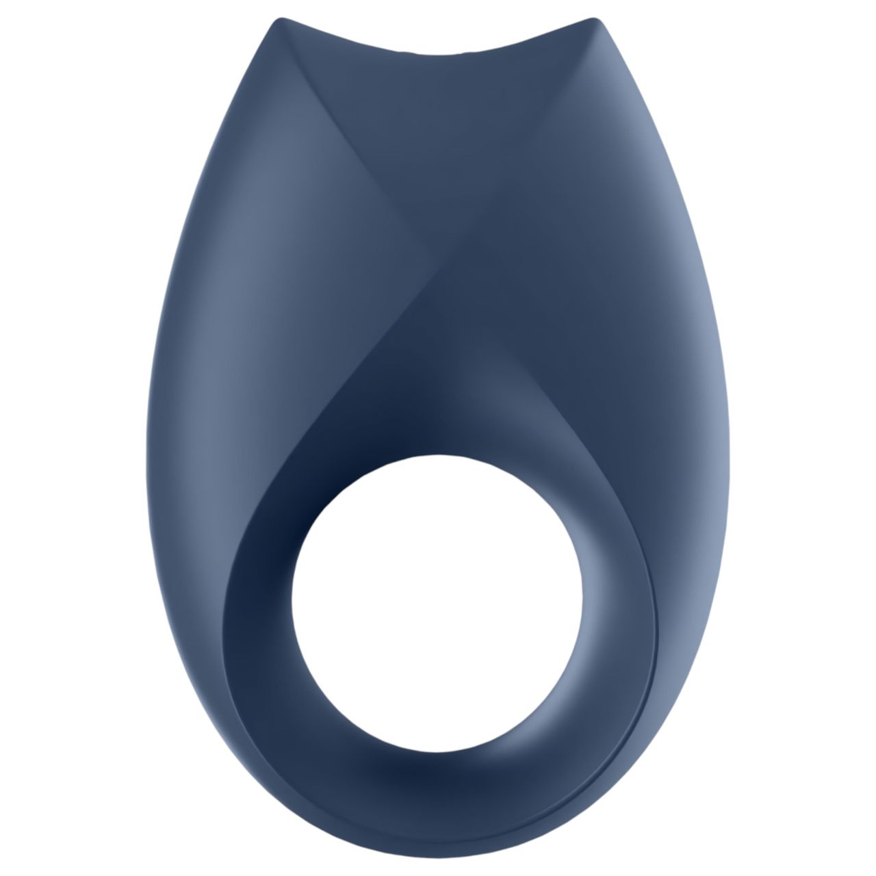 Satisfyer Royal One - App-vezérelt vibrációs péniszgyűrű, férfiaknak (kék)