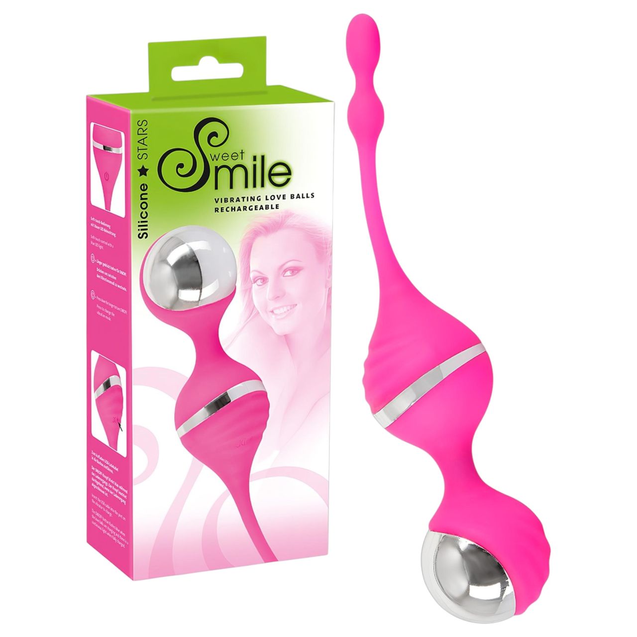 SMILE Love Ball - vibrációs gésagolyó (pink) SMILE Love Ball - vibrációs gésagolyó (pink)