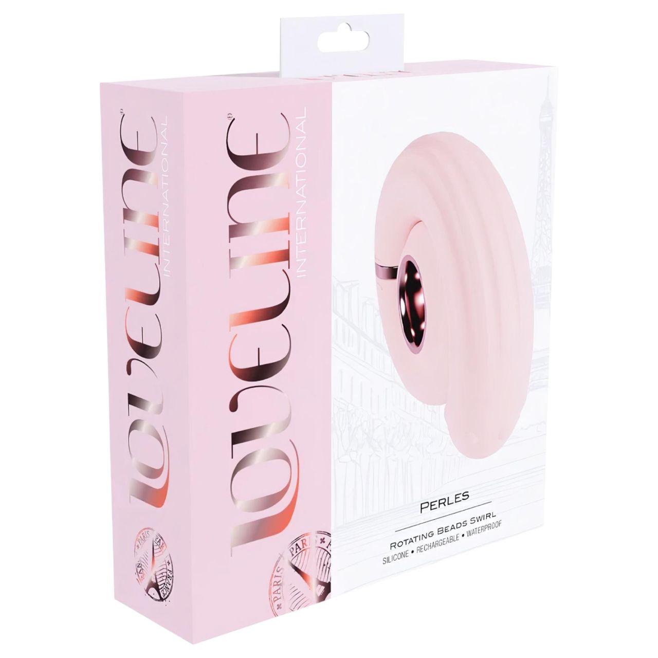 Loveline Perles - gyöngyös G-pont vibrátor (pink)