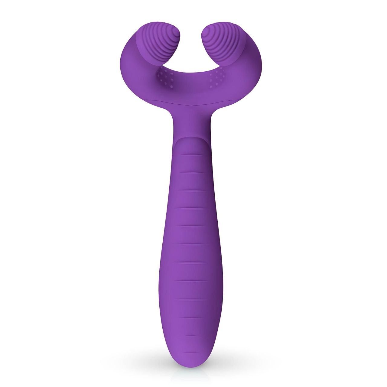 EasyToys Couple - akkus, vízálló párvibrátor (lila)