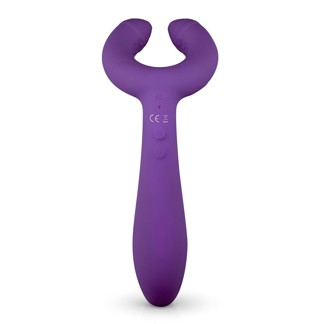 EasyToys Couple - akkus, vízálló párvibrátor (lila)