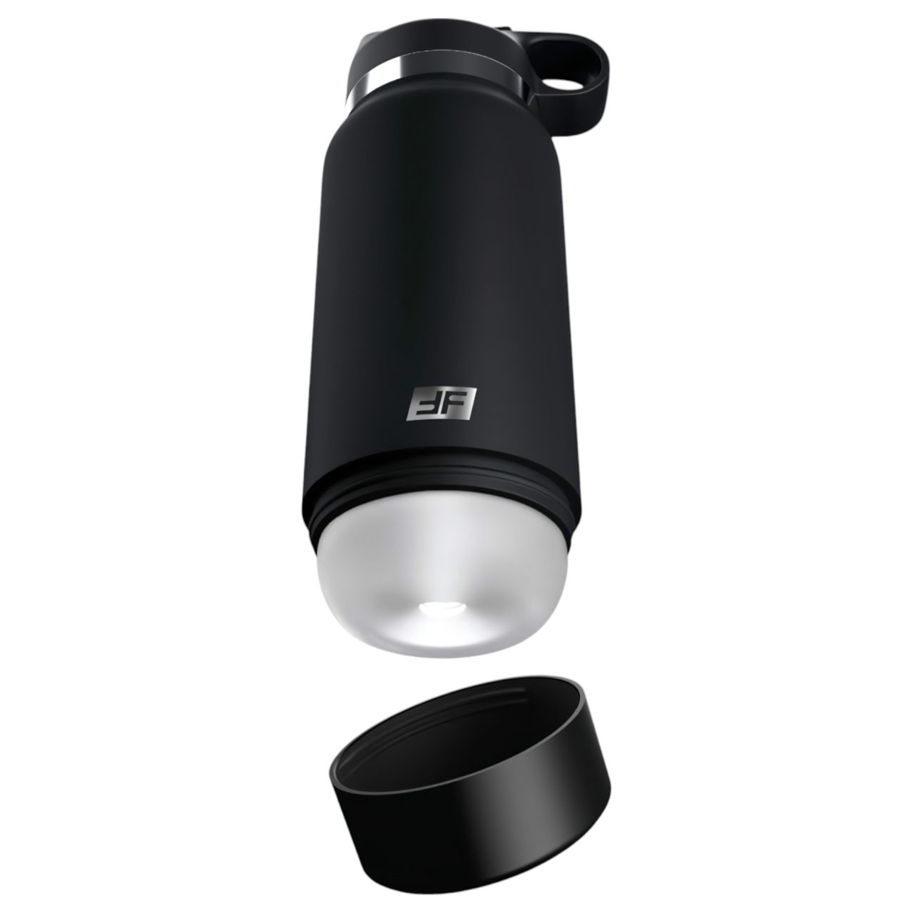 PDX - Fap Flask Thrill Seeker - maszturbátor kulacsban (fekete)