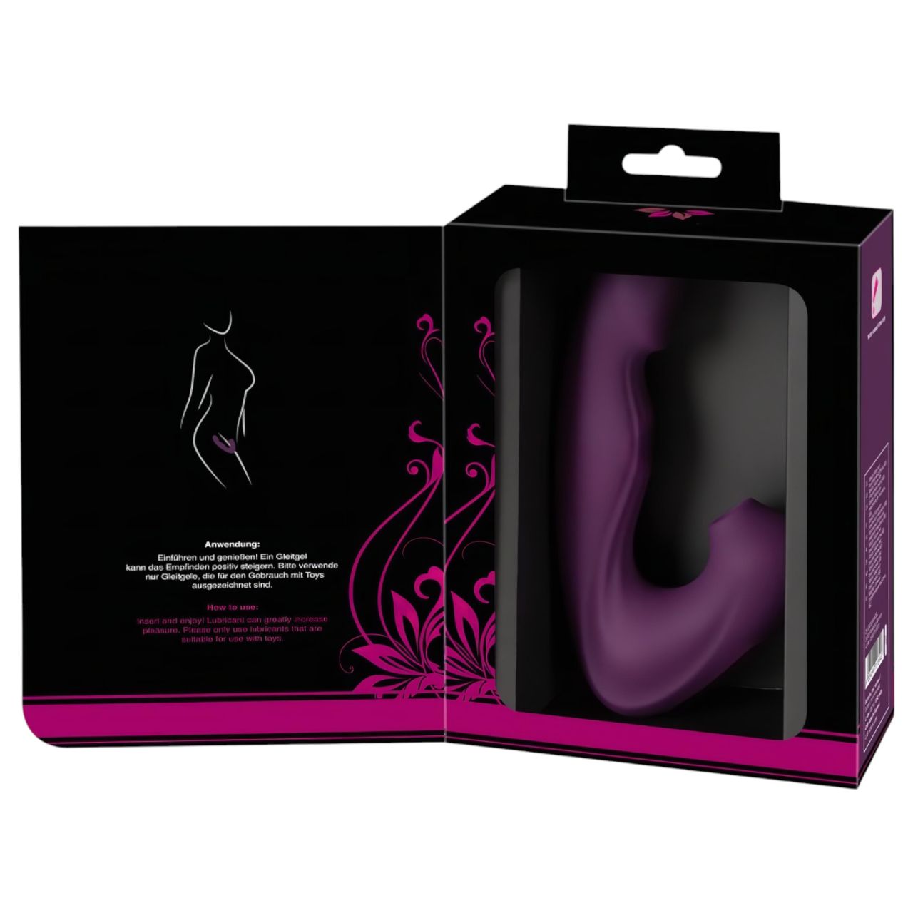 Javida - 4in1 nyelves csiklóizgató vibrátor (lila)