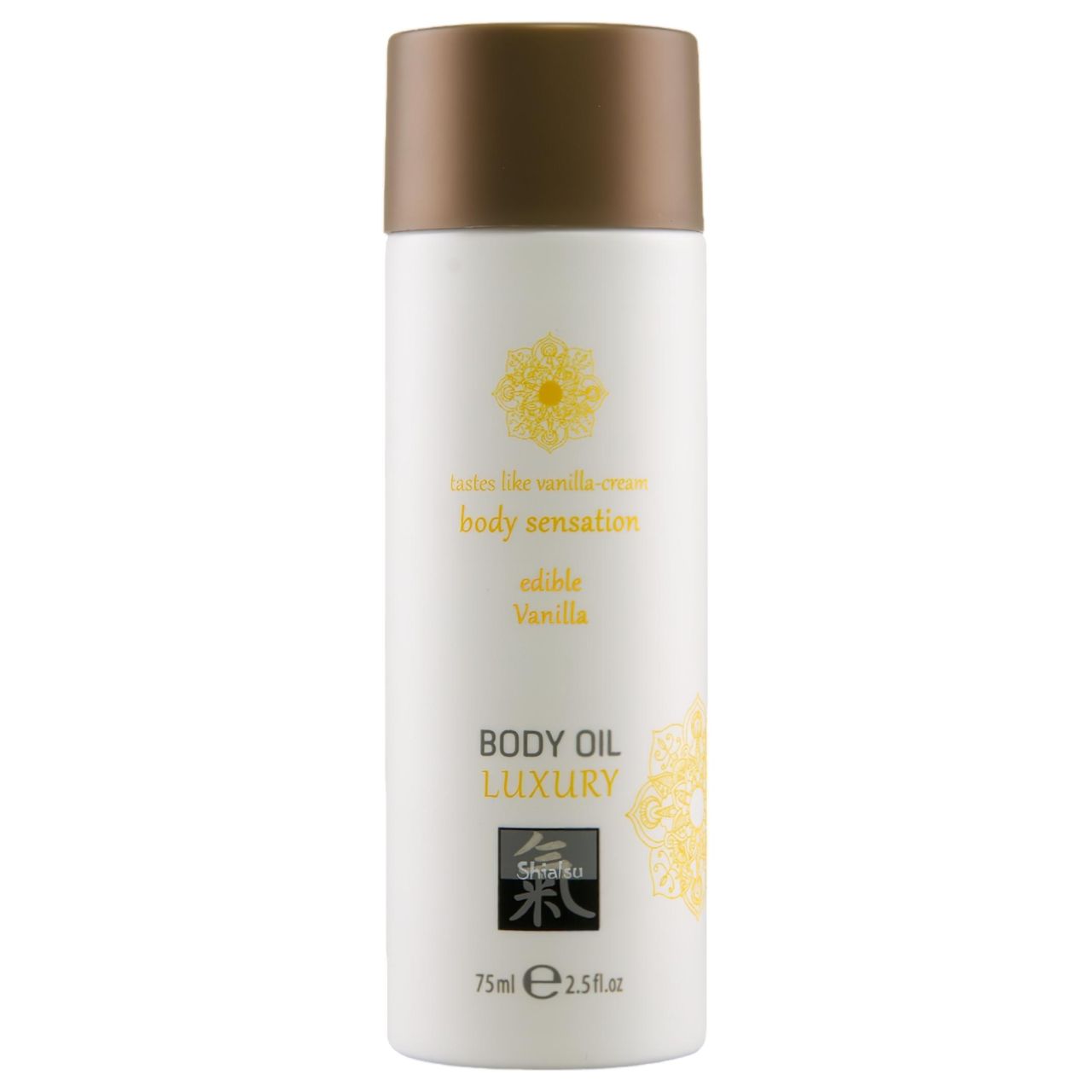 HOT - Shiatsu Luxury - ehető masszázsolaj - vanília (75 ml)