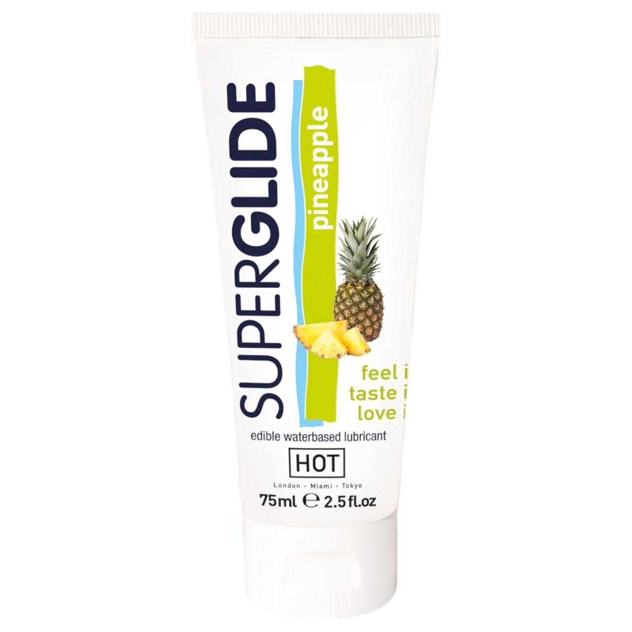 HOT Superglide Ananász - ehető síkosító (75 ml) HOT Superglide Ananász - ehető síkosító (75 ml)