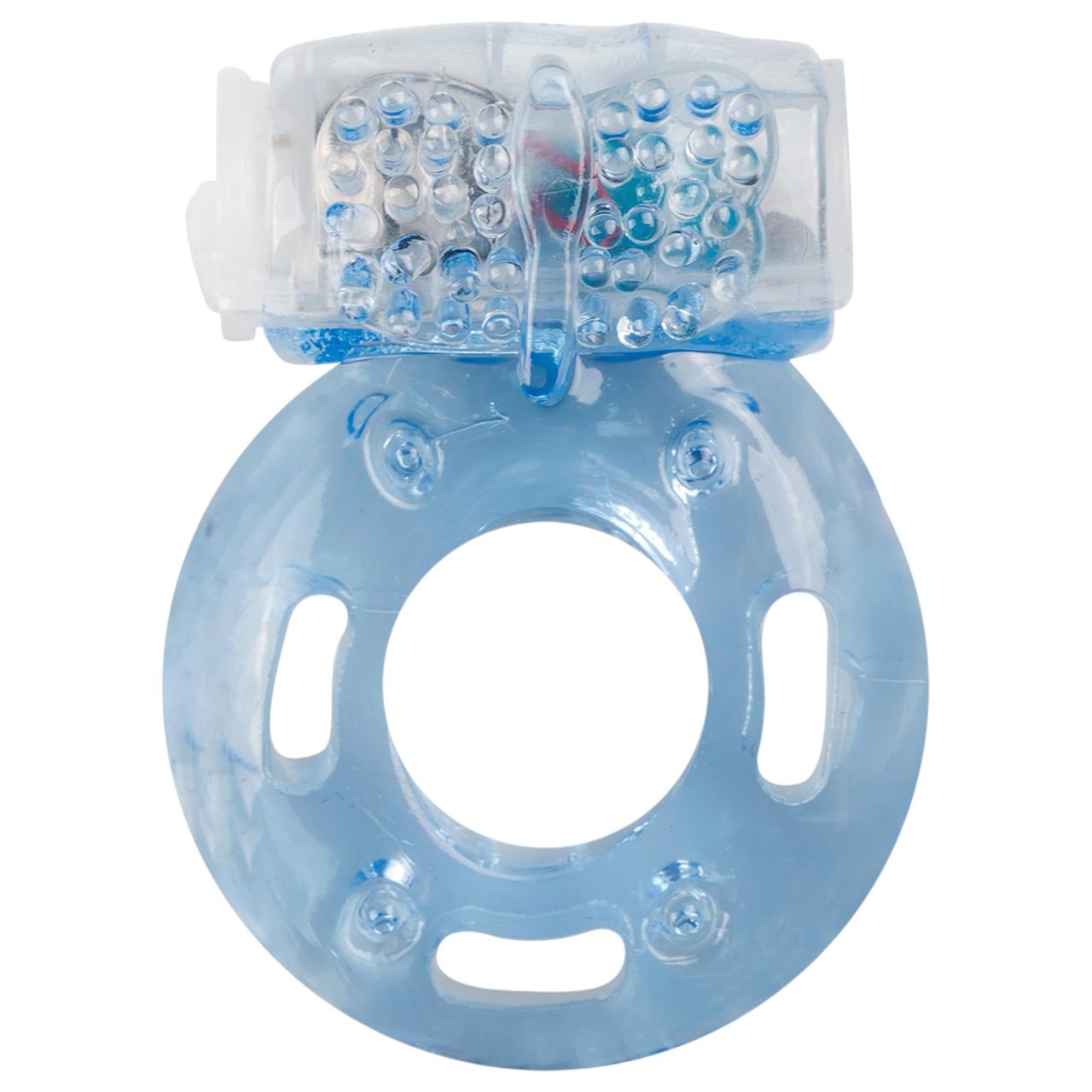 EasyToys - egyszeri vibrációs péniszgyűrű (kék) EasyToys - egyszeri vibrációs péniszgyűrű (kék)