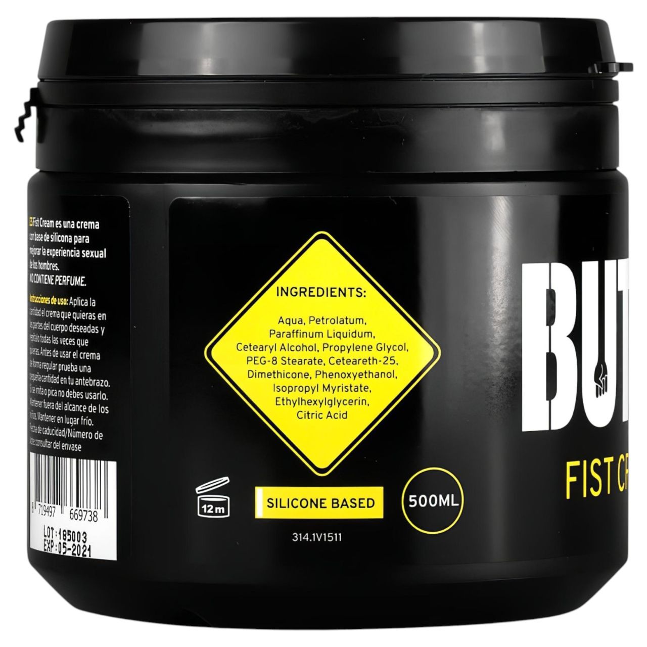 BUTTR Fisting Cream - öklöző síkosító krém (500 ml) BUTTR Fisting Cream - öklöző síkosító krém (500 ml)