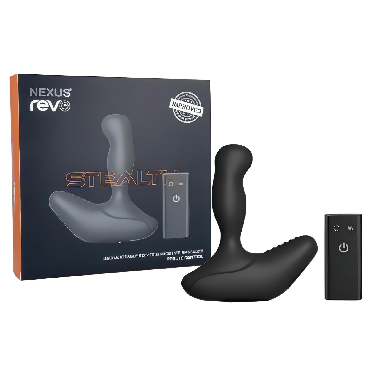 Nexus Revo Stealth - távirányítós, forgó prosztata vibrátor