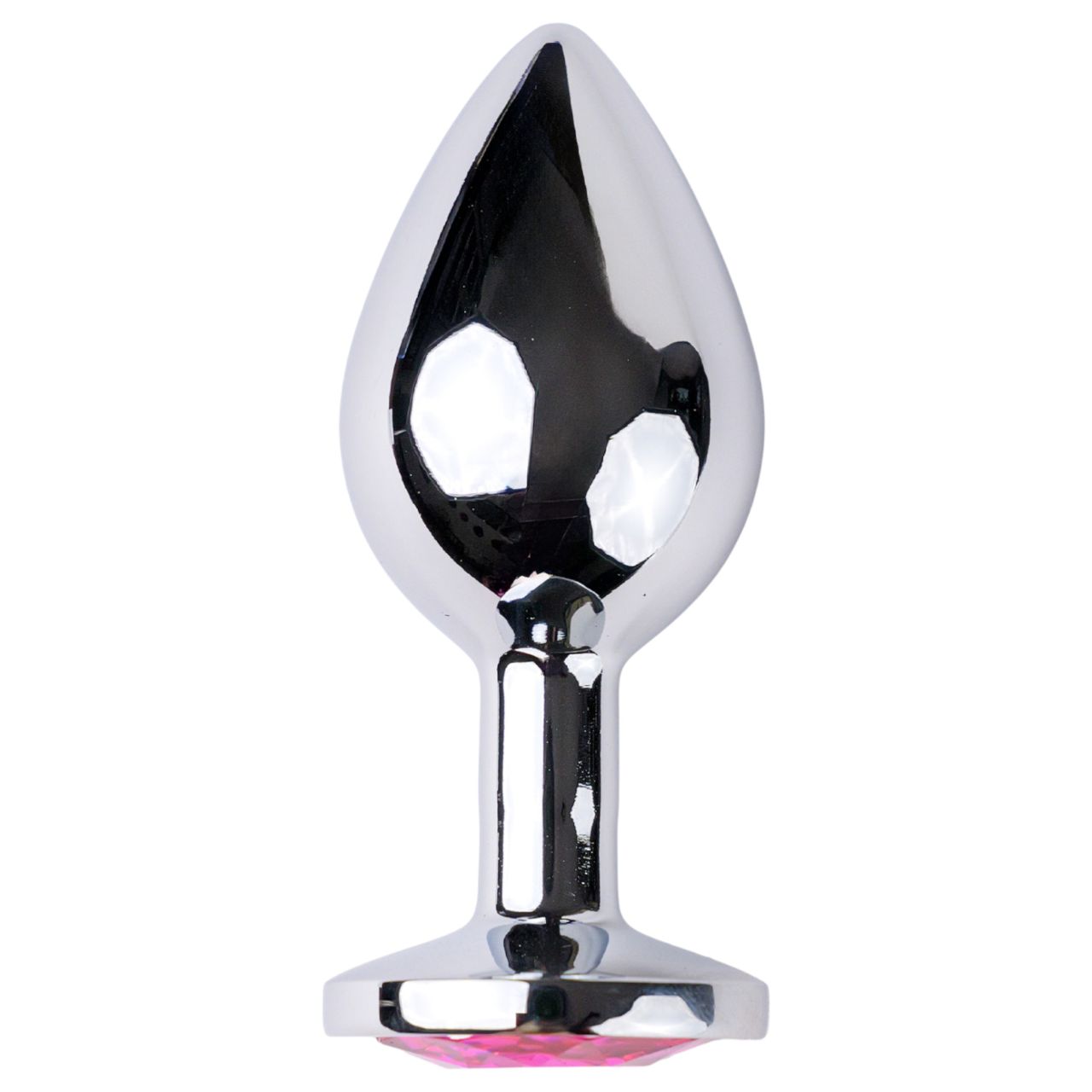 Desirel Pink Jewel M - anál plug (ezüst-pink) Desirel Pink Jewel M - anál plug (ezüst-pink)