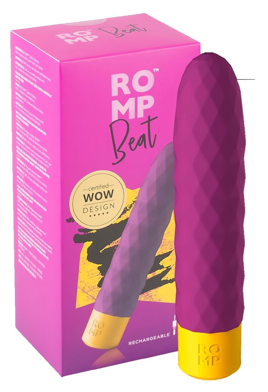 ROMP Beat - akkus, vízálló rúd vibrátor (lila) ROMP Beat - akkus, vízálló rúd vibrátor (lila)