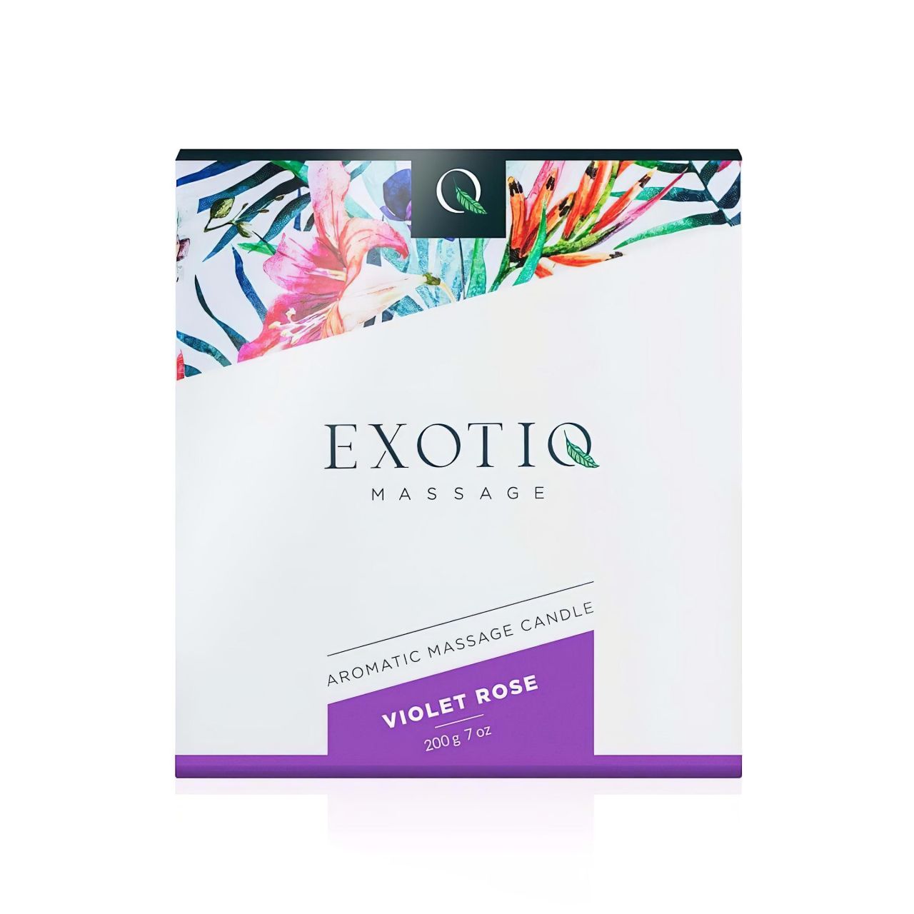 Exotiq - illatos masszázsgyertya - rózsa (200 g)
