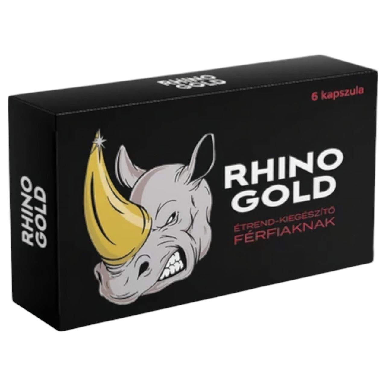 RHINO GOLD - természetes étrend-kiegészítő férfiaknak (6 db) RHINO GOLD - természetes étrend-kiegészítő férfiaknak (6 db)