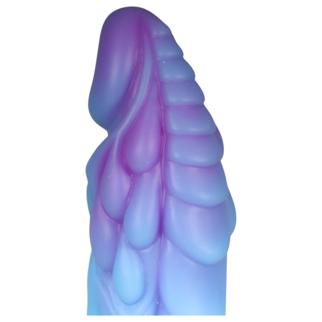 OgazR - világító sárkány dildó - 22 cm (lila-rózsaszín) OgazR - világító sárkány dildó - 22 cm (lila-rózsaszín)