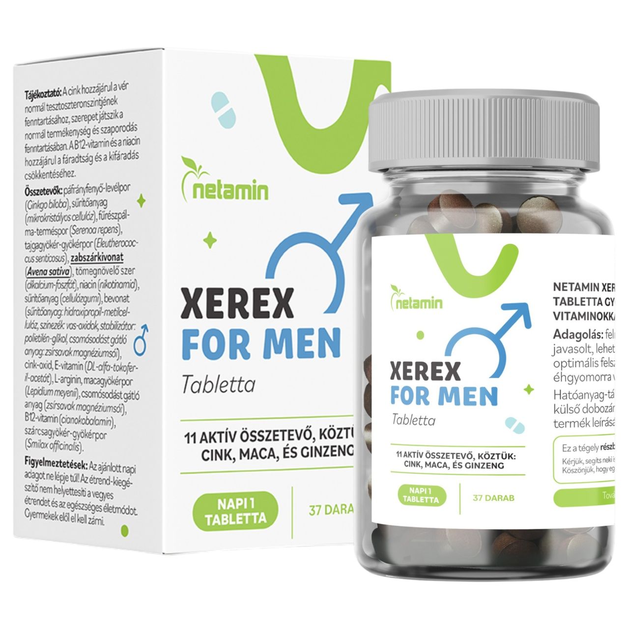 Xerex for men étrend kiegészítő (37 db) Xerex for men étrend kiegészítő (37 db)