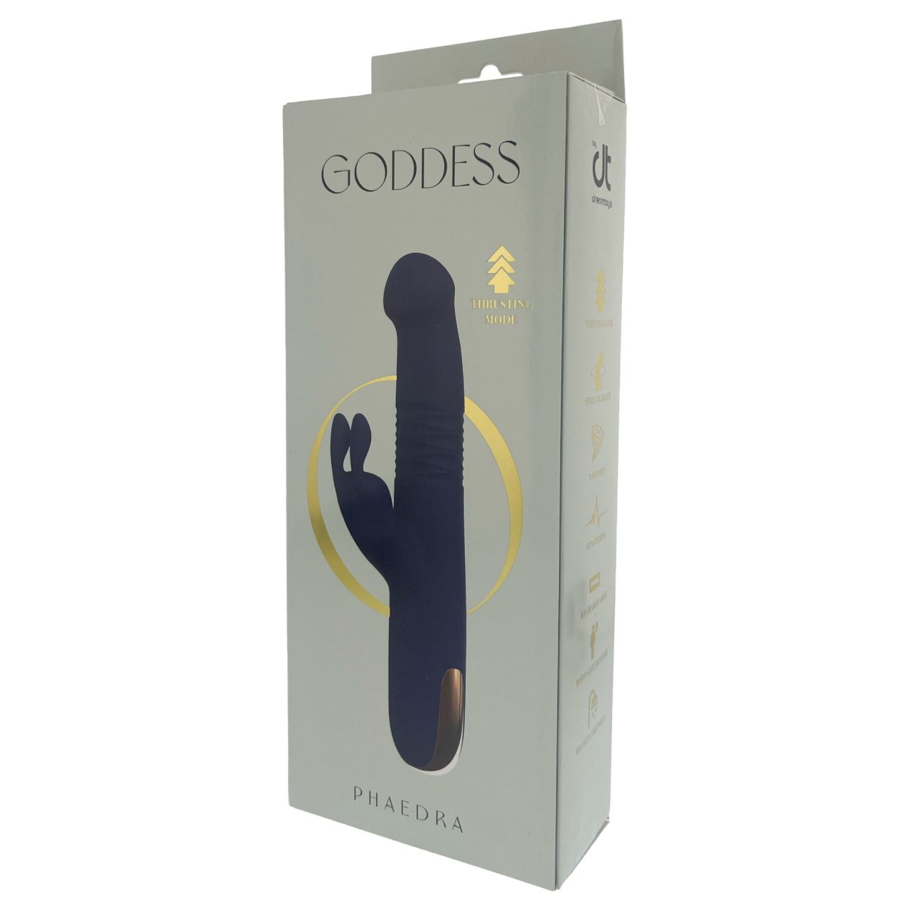 Dreamtoys Goddess Collection - lökő vibrátor (sötétkék) Dreamtoys Goddess Collection - lökő vibrátor (sötétkék)