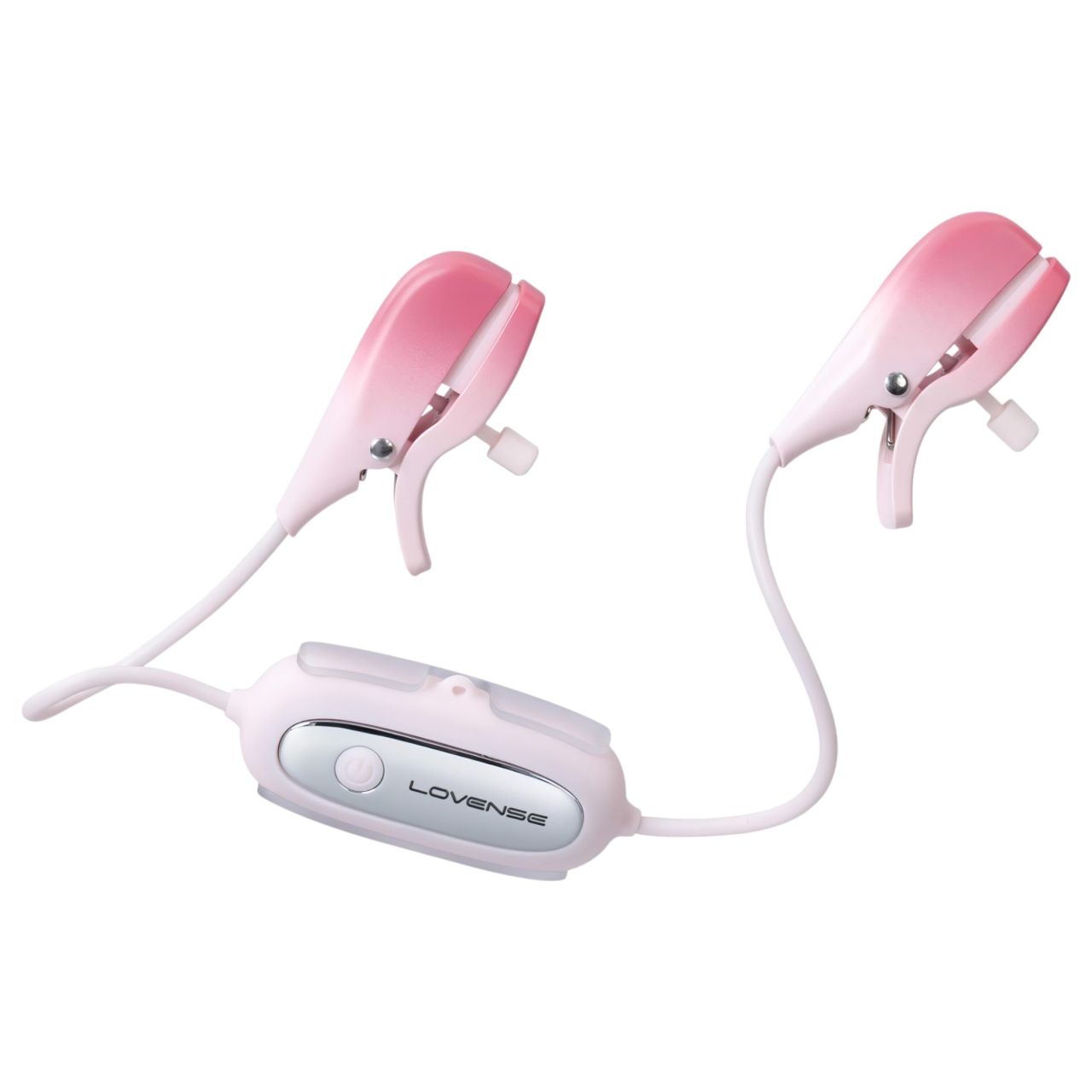 Lovense Gemini - App-vezérelt vibrációs mellbimbó csipesz (pink) Lovense Gemini - App-vezérelt vibrációs mellbimbó csipesz (pink)