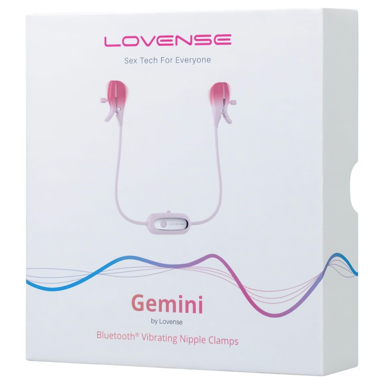 Lovense Gemini - App-vezérelt vibrációs mellbimbó csipesz (pink) Lovense Gemini - App-vezérelt vibrációs mellbimbó csipesz (pink)