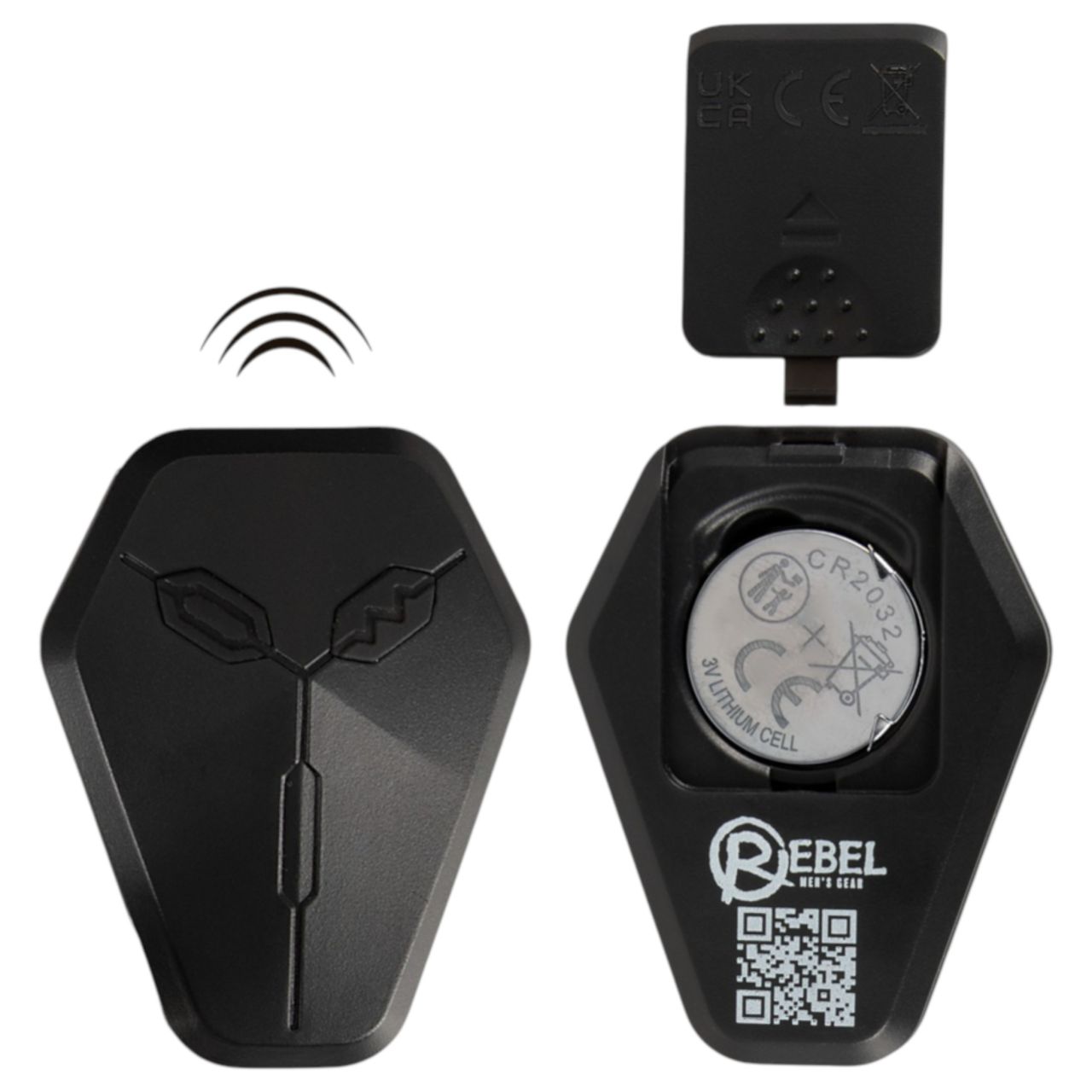 Rebel - lökő prosztata vibrátor (fekete)
