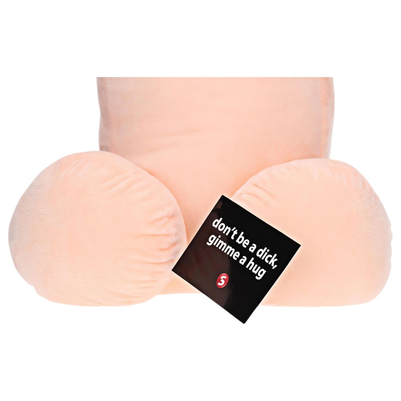 Ölelhető pénisz plüss - 30 cm (testszínű)