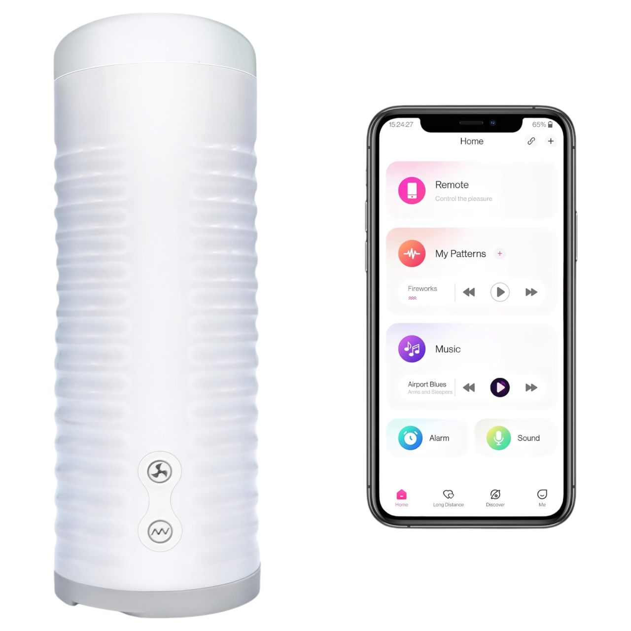 Lovense Max 2 - App-vezérelt maszturbátor, férfiaknak (fehér) Lovense Max 2 - App-vezérelt maszturbátor, férfiaknak (fehér)