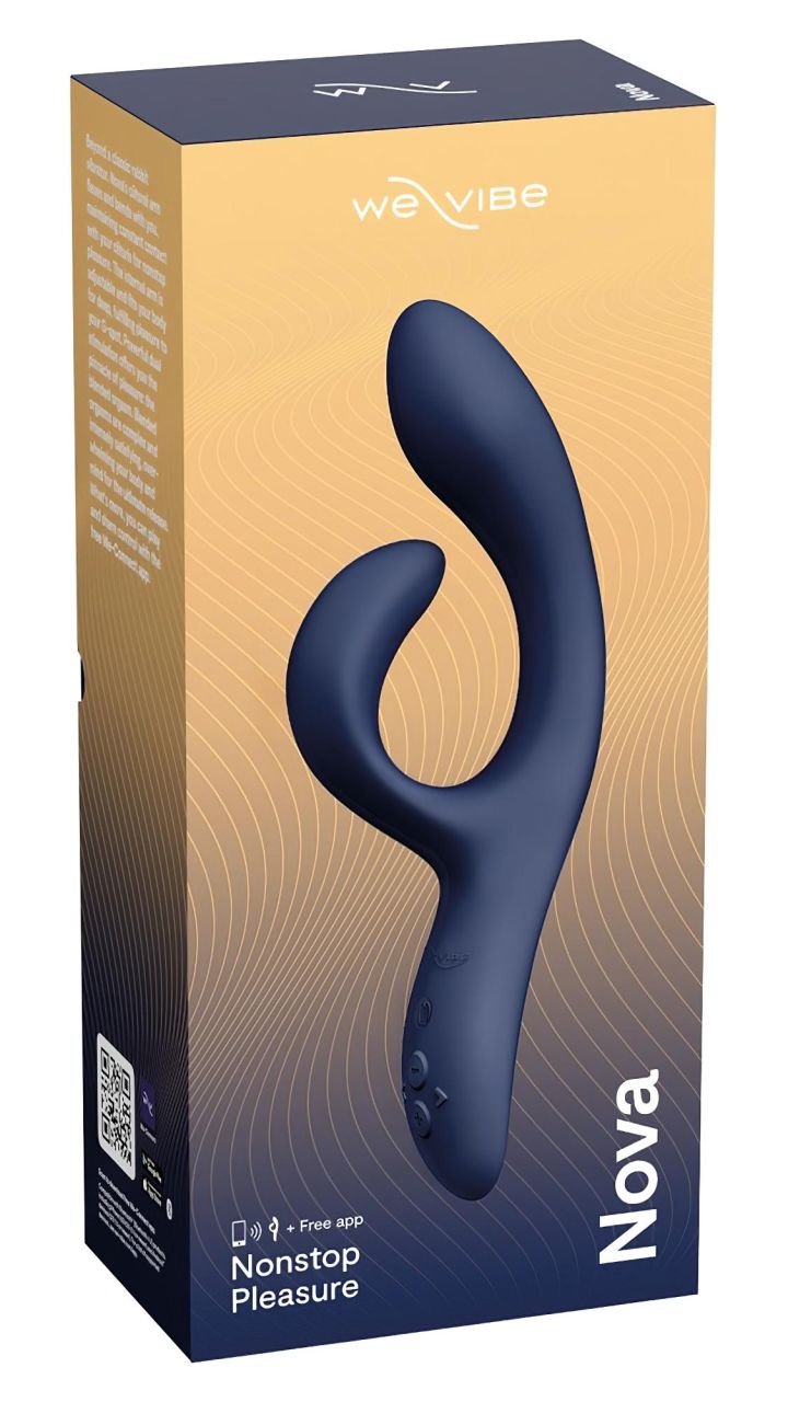 We-Vibe Nova 2 - App-vezérelt flexibilis csiklókaros vibrátor (kék) We-Vibe Nova 2 - App-vezérelt flexibilis csiklókaros vibrátor (kék)