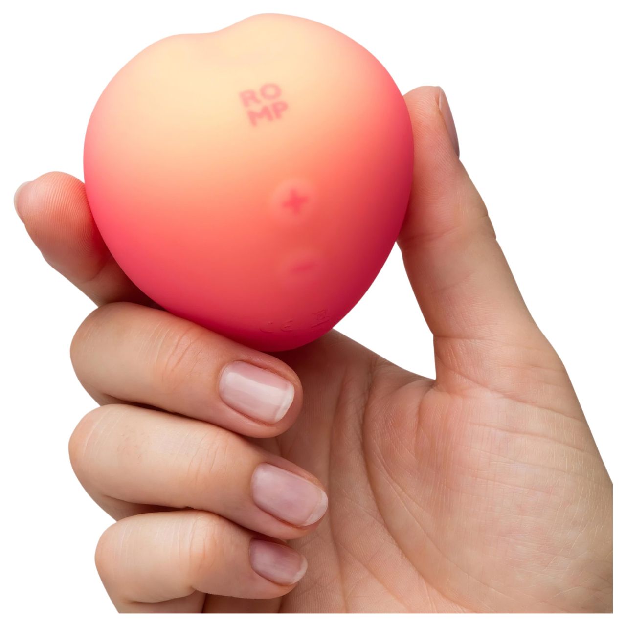 Romp Pink Peach - léghullámos vibrátor (pink)