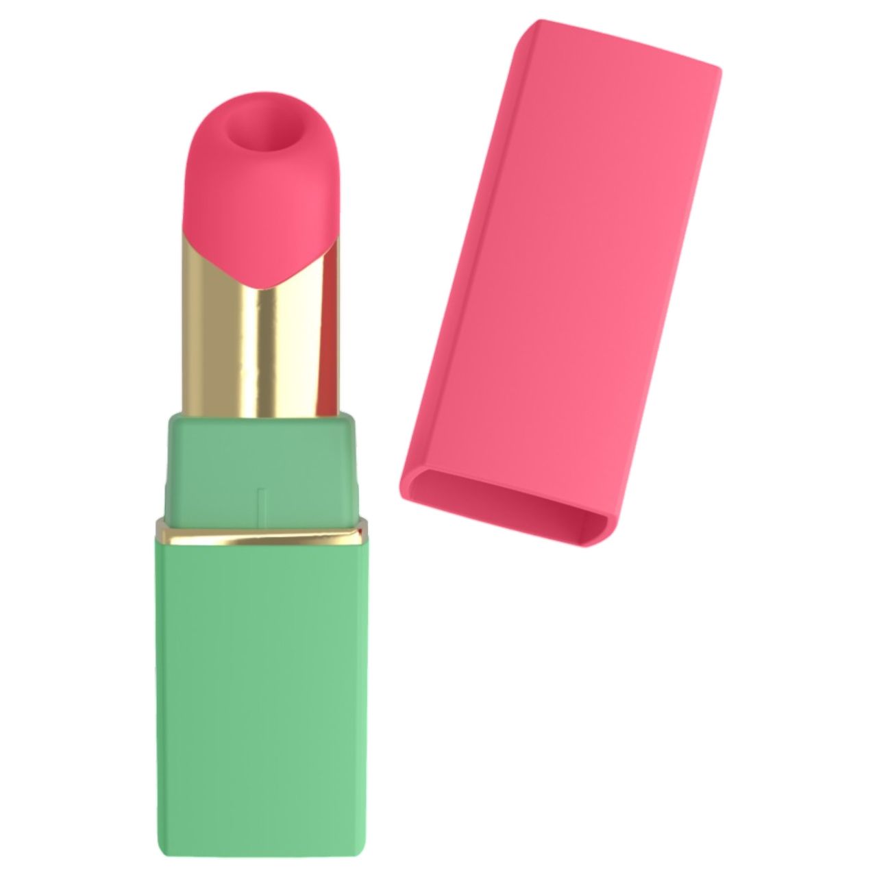 Womanizer Beauty - rúzs alakú léghullámos csiklóizgató (zöld) Womanizer Beauty - rúzs alakú léghullámos csiklóizgató (zöld)