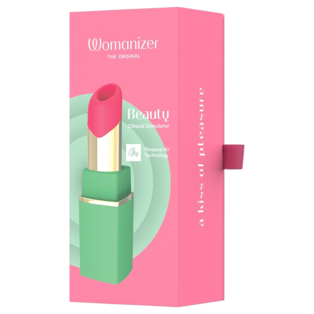 Womanizer Beauty - rúzs alakú léghullámos csiklóizgató (zöld) Womanizer Beauty - rúzs alakú léghullámos csiklóizgató (zöld)