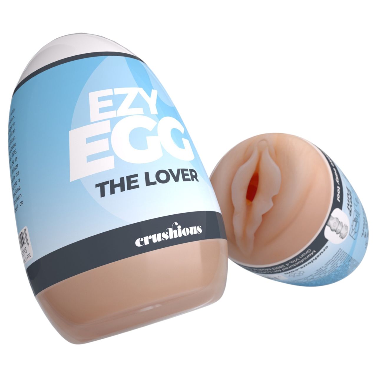 Crushious Ezy Egg The Lover - maszturbátor tojás (testszínű) Crushious Ezy Egg The Lover - maszturbátor tojás (testszínű)