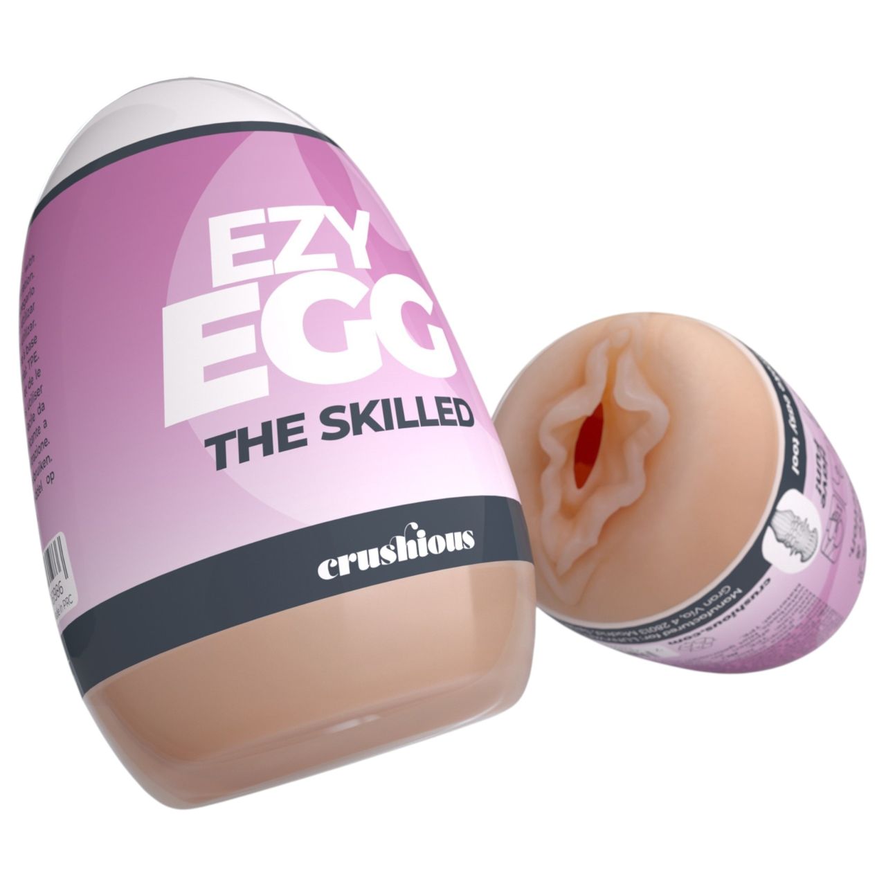 Crushious Ezy Egg The Skilled - maszturbátor tojás (testszínű) Crushious Ezy Egg The Skilled - maszturbátor tojás (testszínű)