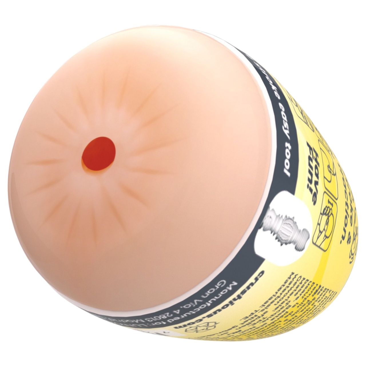 Crushious Ezy Egg Anal - maszturbátor tojás (testszínű)