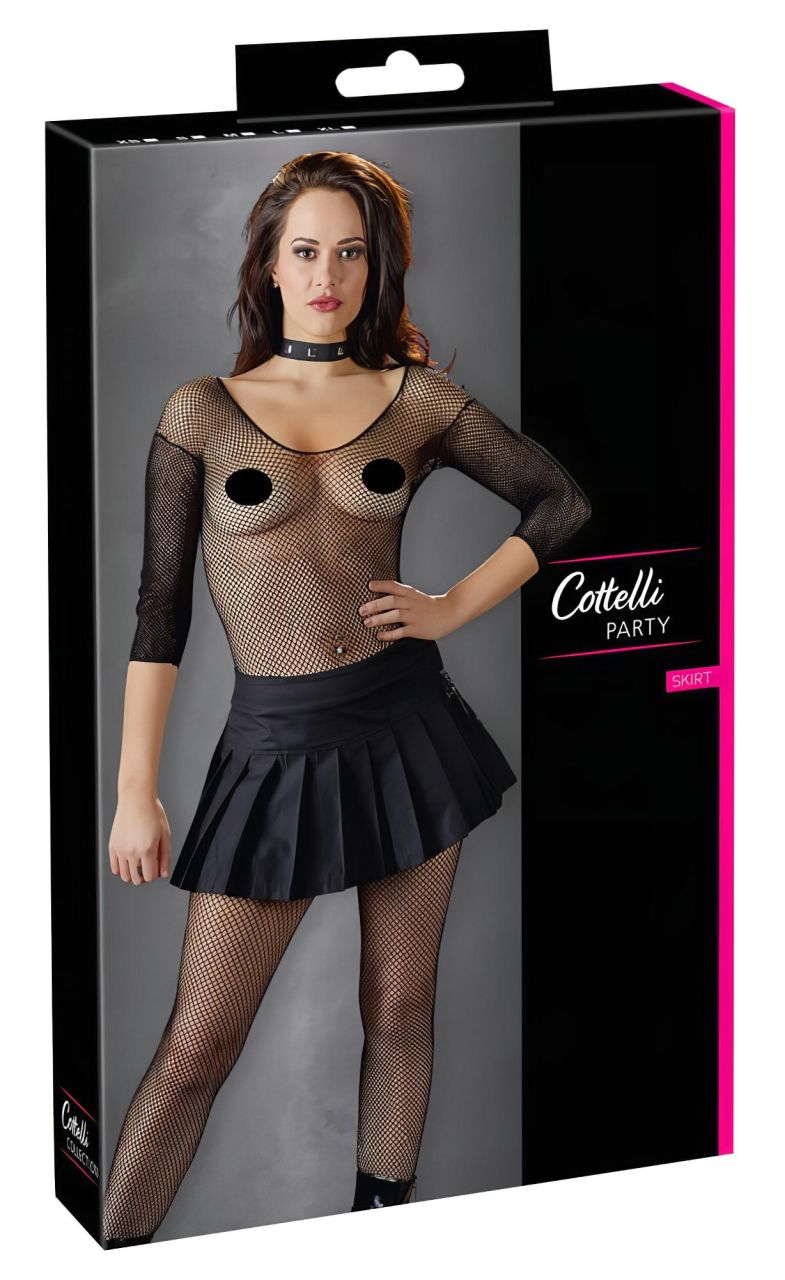 Cottelli - Rakott miniszoknya (fekete) Cottelli - Rakott miniszoknya (fekete)