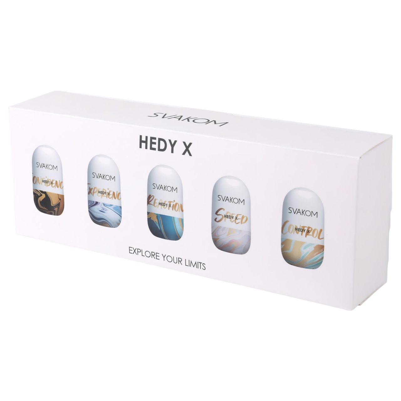 Svakom Hedy X Mixed - maszturbációs tojás szett (5 db)
