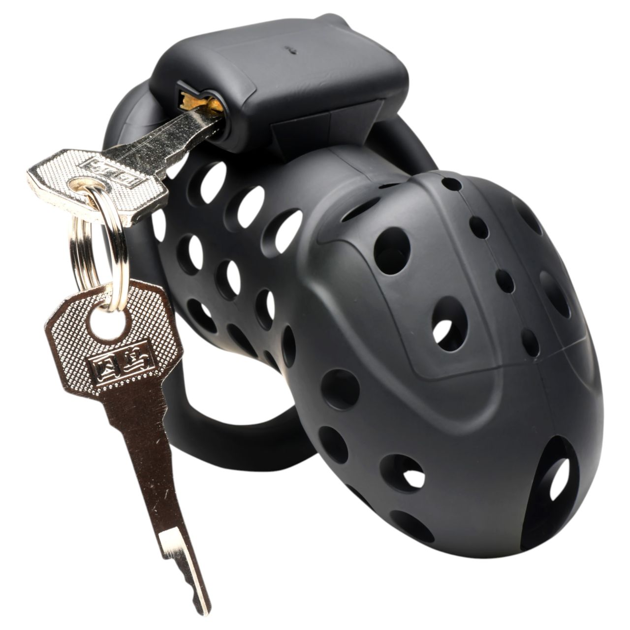 Master Series Lock Down - szellőző péniszketrec (fekete) Master Series Lock Down - szellőző péniszketrec (fekete)
