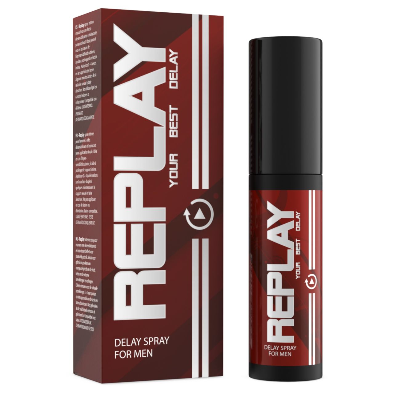 Intimateline Replay - késleltető spray férfiaknak (20ml)