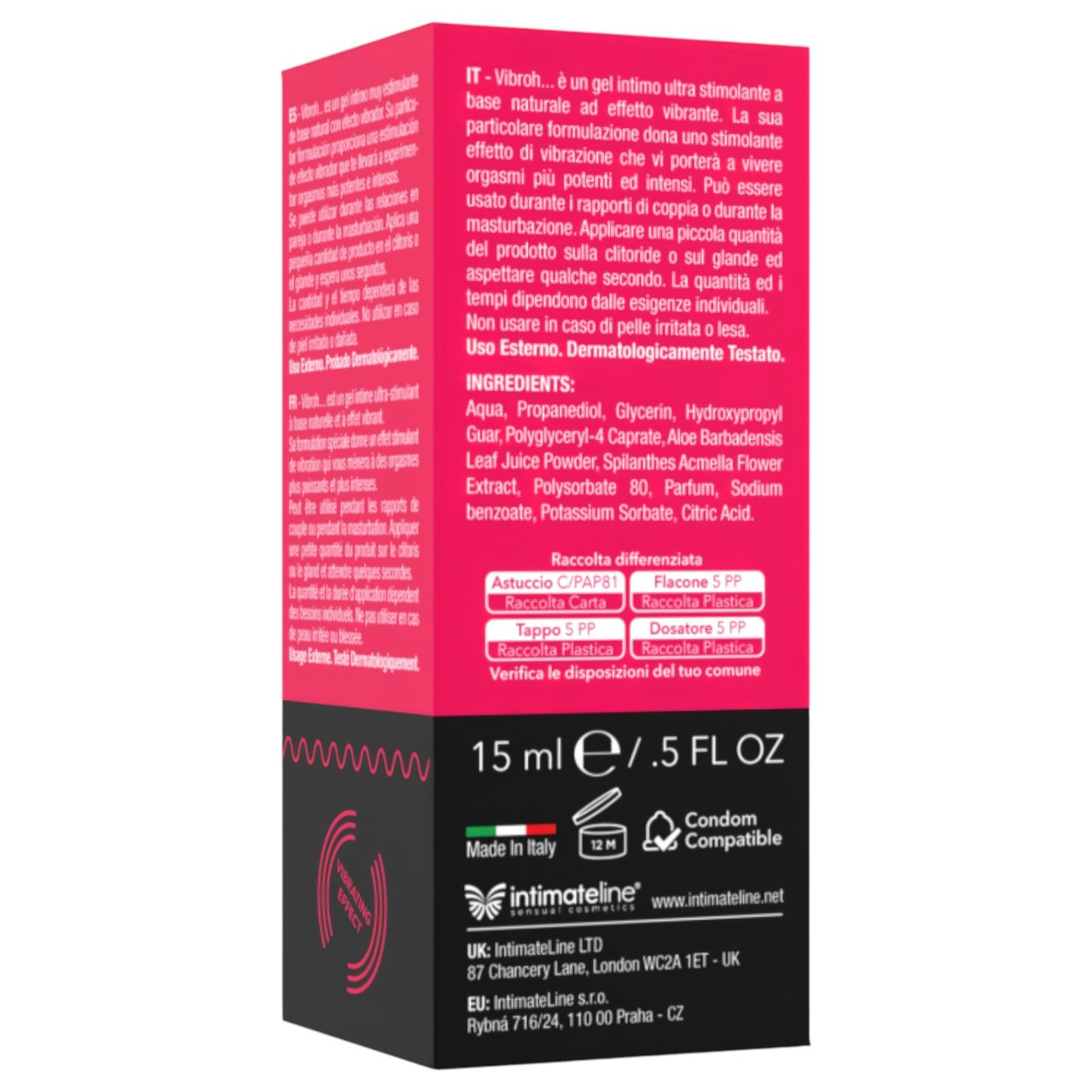 Vibroh - folyékony vibrátor (15 ml) Vibroh - folyékony vibrátor (15 ml)
