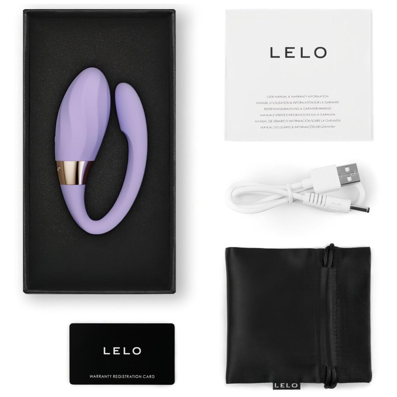 LELO Tiani Twist - App-vezérelt párvibrátor (lila) LELO Tiani Twist - App-vezérelt párvibrátor (lila)