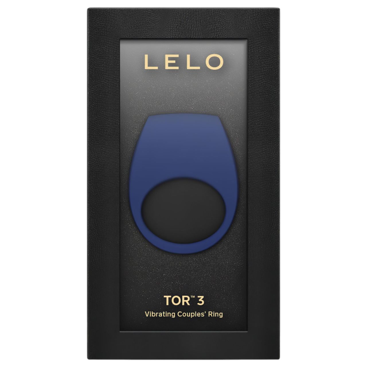 LELO Tor 3 - App-vezérelt vibrációs péniszgyűrű, férfiaknak (kék)