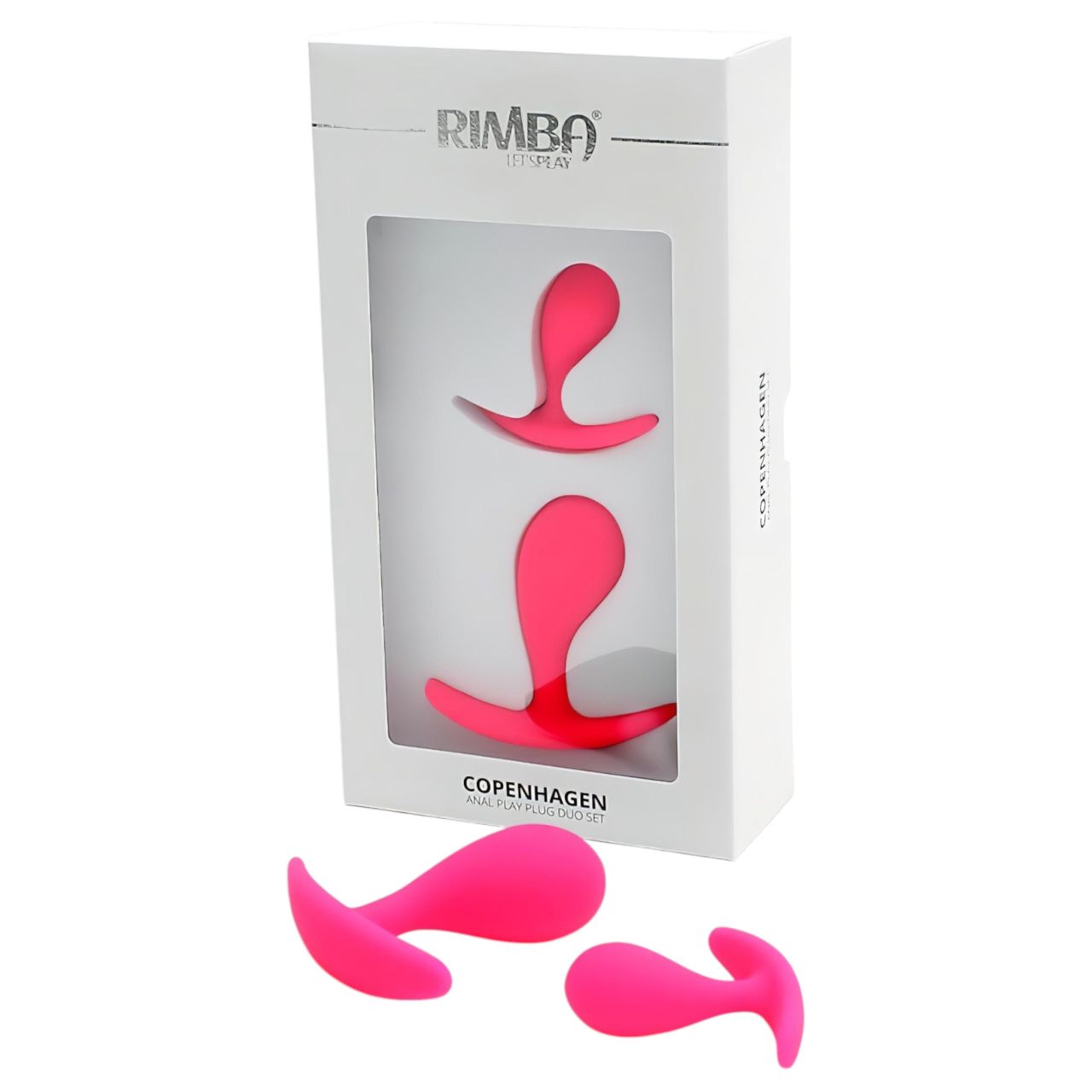 Rimba Copenhagen - pink butt plug szett, anál plug (2 db) Rimba Copenhagen - pink butt plug szett, anál plug (2 db)